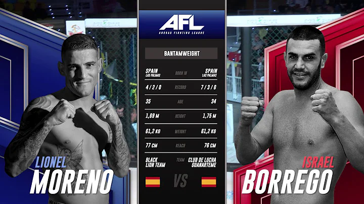 AFL-14: ISRAEL BORREGO VS LIONEL MORENO