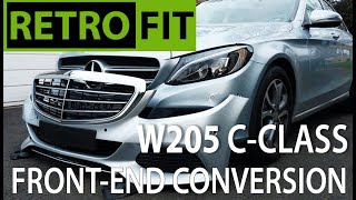 W205 Mercedes C-Class Total Front End Conversion