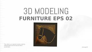 3D Modeling Picture Frame | Timelapse screenshot 5