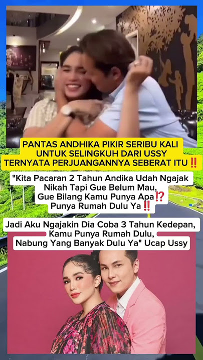 realistis ya say bukan matre 👍😍 #ussyandhika #ussysulistiawati #andhikapratama #shorts