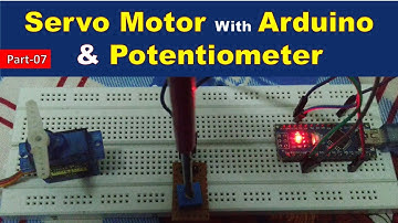 07 Servo controlled by Potentio - meter with Arduino