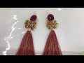 Martes: Aprendiendo a hacer aretes de moda alambrismo y cordón de cristales