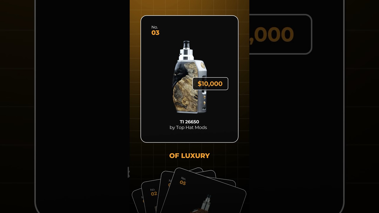 The most expensive vapes ever? 😱🚀 