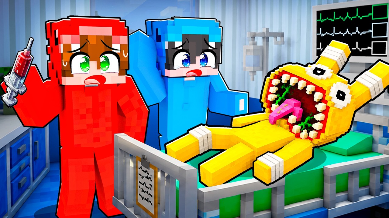 Sobreviví 24H en el HOSPITAL ANIMAL en Minecraft!
