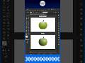 Adobe Illustrator 2026 - Tips for creating a 3D Green Apple like a Professional #Aqeelgraphics