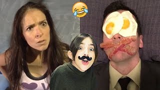 TRY NOT TO LAUGH  Funniest Eh Bee Family Vines and Videos Compilation * Impossible*