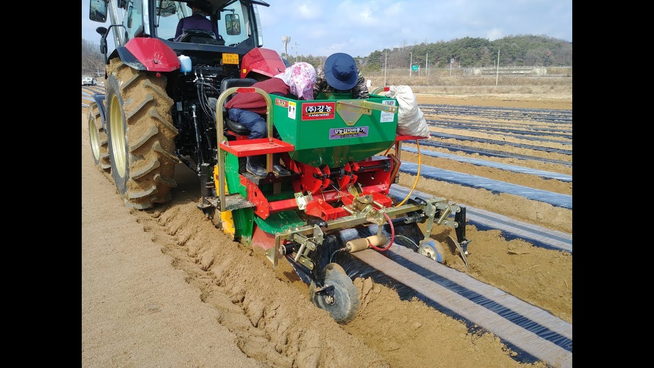 Картофелесажалка  (Potato Planter 2019 Kang Nong)_Russian