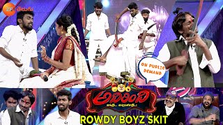 Rowdy Boyz Skit | Adhirindi Ep 23 | #OnPublicDemand | Zee Telugu
