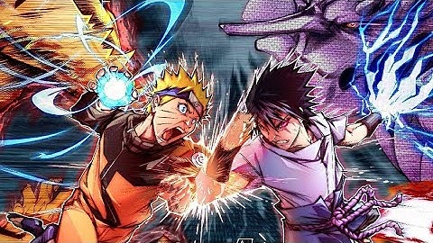 Naruto vs Sasuke |The Final Valley Fight |Naruto Nine Tailed Mode Vs Sasuke Susanoo |Naruto Slugfest