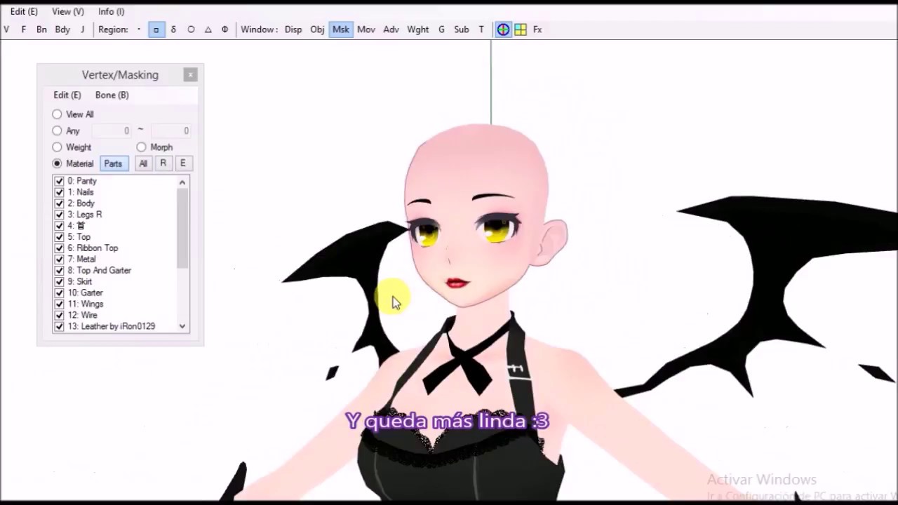 [Tutorial MMD #2]  Cómo armar un model en el pmx editor