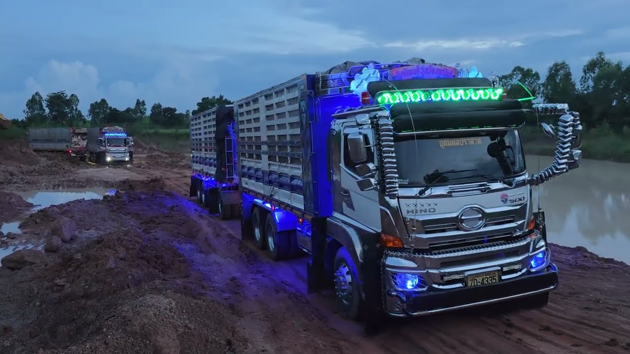 งานนี้รถพ่วงเหลือเยอะเลยครับ