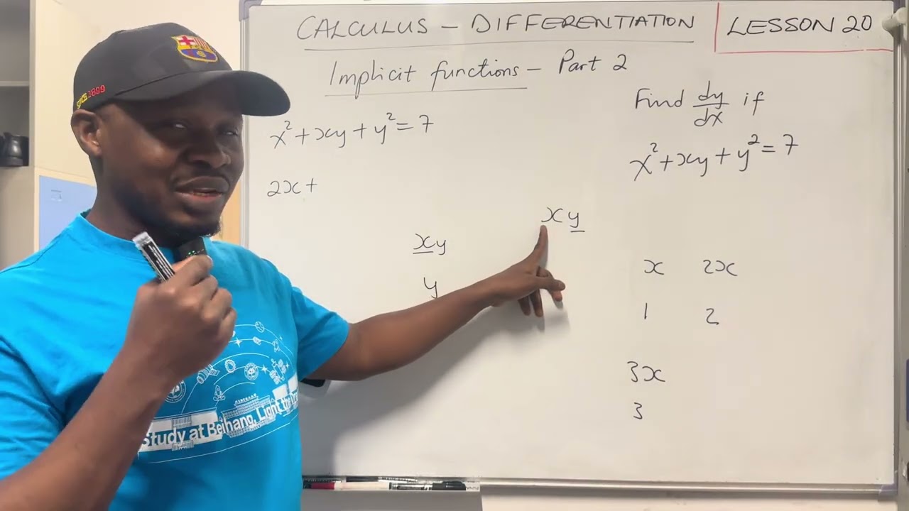 Differentiation : Lesson 20 