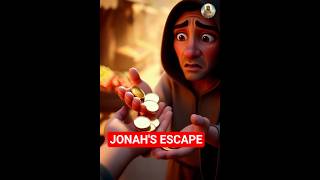 Jonah And The Big Fish | The Great Escape #shorts #faith #animation #biblicalstory