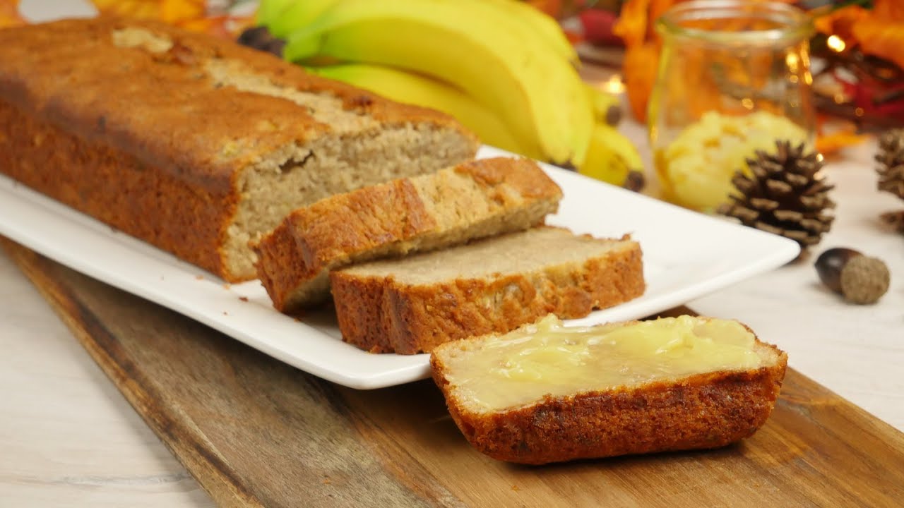 Banana Bread | Bananenbrot mit leckerem Topping - YouTube