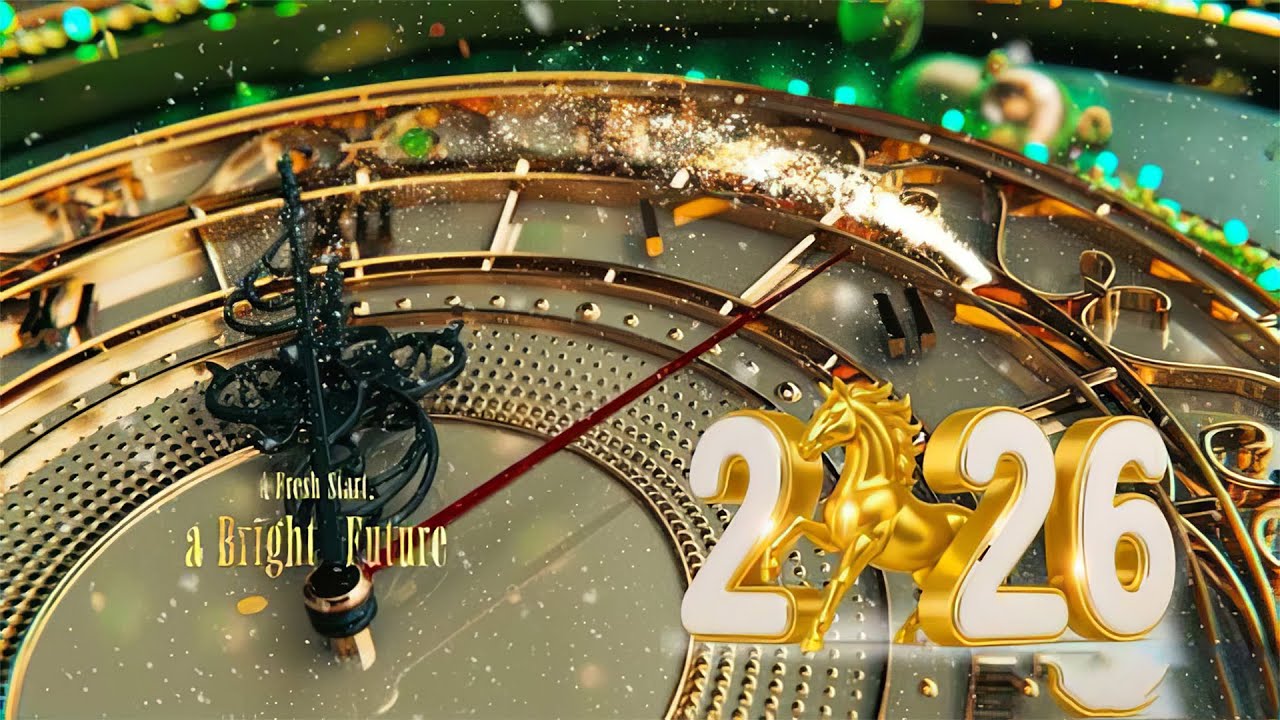 New Year Countdown 2026 – After Effects Template | Countdown Timer ...