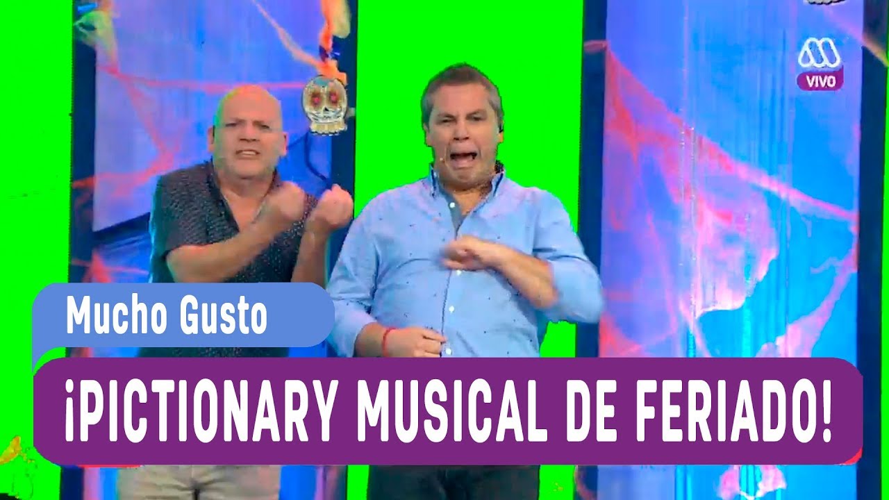 ¡Cristián Alegría y José Miguel Viñuela dejaron la grande con el #PictionaryMusical!