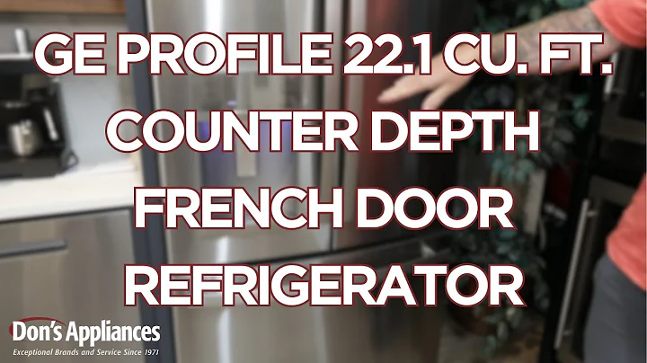 GE Profile 22.1 Cu. Ft. Counter Depth French Door Refrigerator