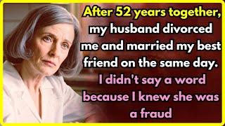 After 52 Years Together, He Divorced Me And Married My BF. I Left In Silence, Because I knew she