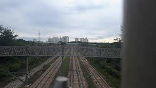 3002 부산신항-오봉 7500호대 견인 화물열차