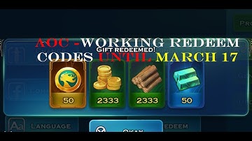 Code Art of Conquest (AoC) | Redeem Codes Working Until March 17