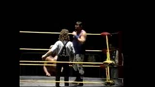 Dirty White Boy vs Jerry Lawler, winner immediately faces Buddy Landel - 1/28/95 Knoxville, TN