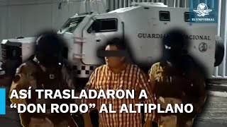 Con impresionante operativo; trasladan al hermano de “El Mencho” al penal del Altiplano