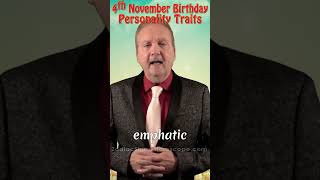 November 4th Birthday Personality Traits  #personalitycharacteristics #shorts #astrlogy #scorpio