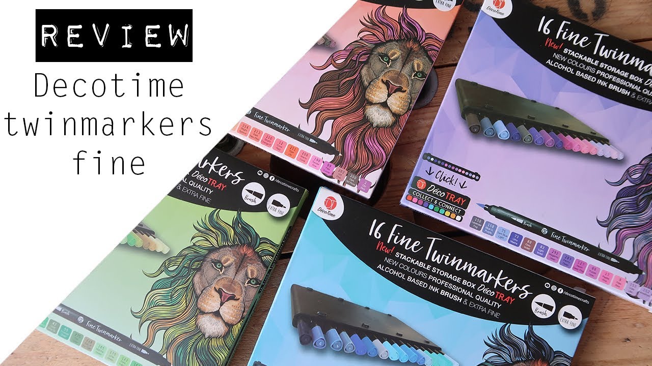 REVIEW || Decotime Twinmarkers Fine