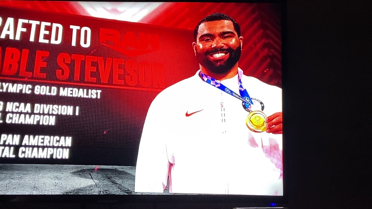 Gable Steveson  Drafted To RAW!!! WWE RAW!!!