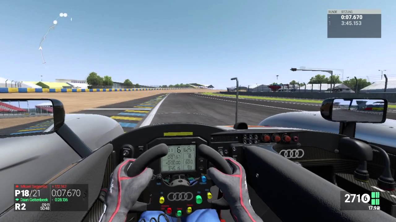 LeMans VR Rennen 01