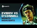 Alexander zverev vs christopher oconnell highlights  munich 2023