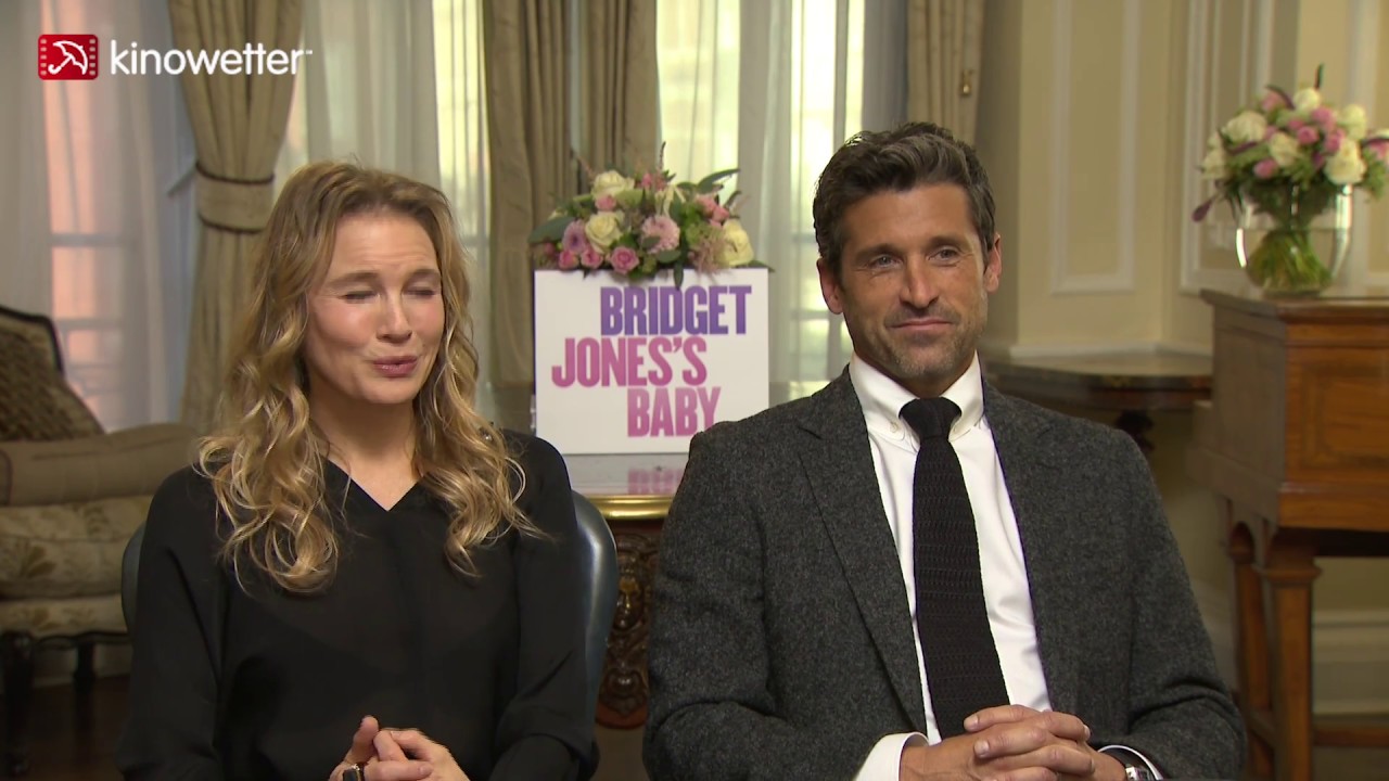 Interview Renée Zellweger & Patrick Dempsey BRIDGET JONES' BABY