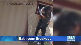 Yuba City Police Officer Helps Rescue 13-Year-Old Trapped In Bathroom