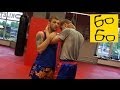 Клинч в тайском боксе Андрея Басынина — скрутки и удары коленями в тайском клинче (muay thai clinch)