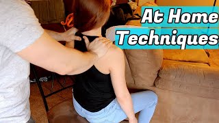 At Home Massage Techniques for Friend or Partner