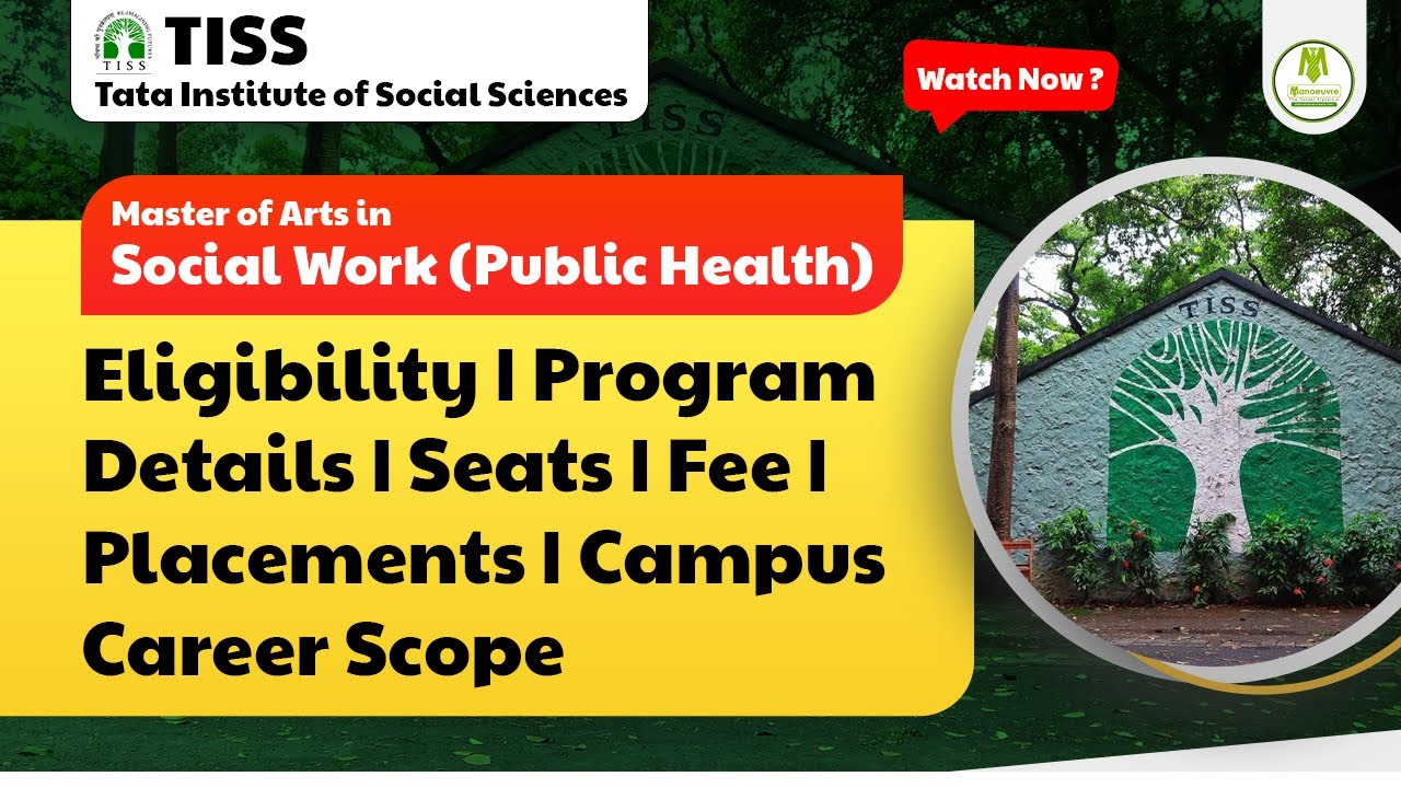 TISS Social Work Public Health Eligibility Program Details
