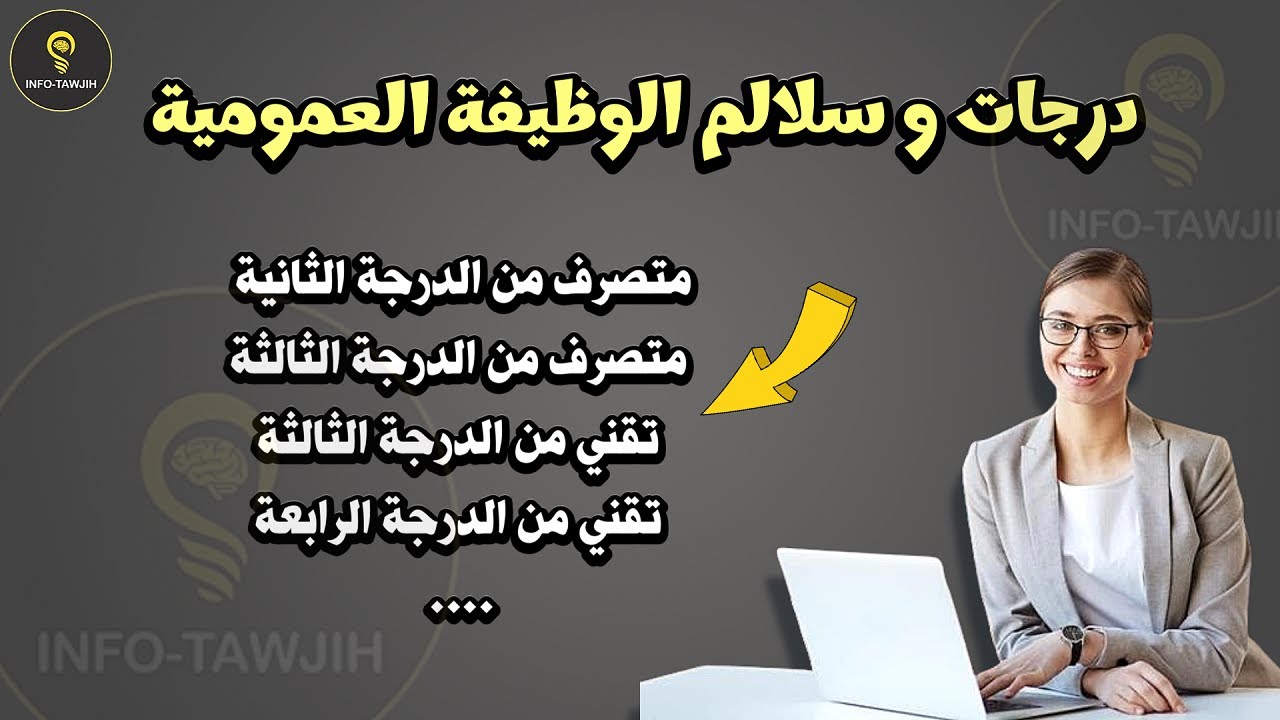 درجات و سلالم الوظيفة العمومية بالمغرب.