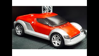 1/60 Honda Spocket concept by Hot Wheels w/3D printed wheels