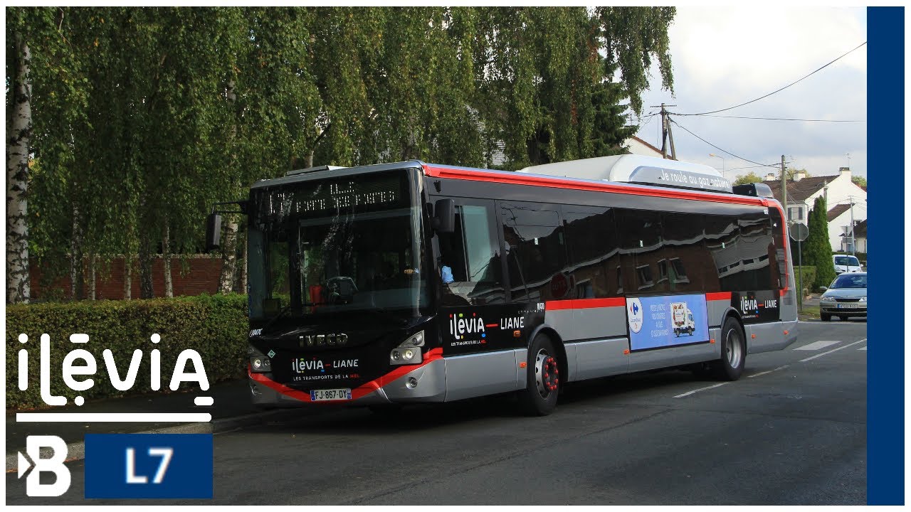 🇫🇷 ⸱ [4K] Lille - Liane 7 - Iveco Urbanway 12 GNV nº10472  - Ilévia