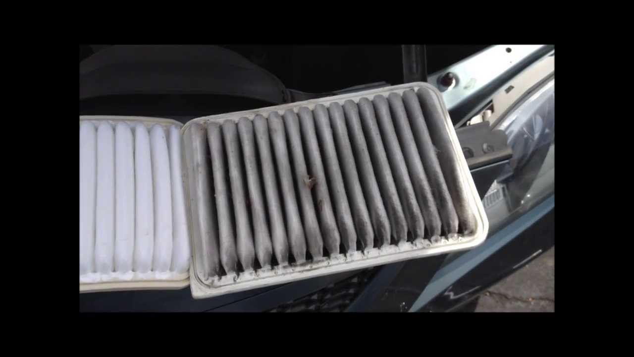 How to replace air filter in Toyota Camry 2009 - YouTube