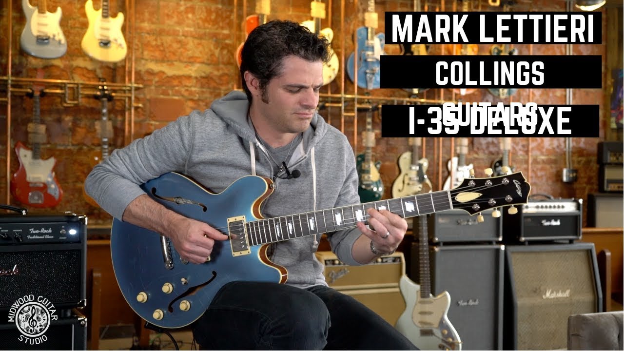 Mark Lettieri - Collings I-35 Deluxe Aged Pelham Blue | Midwood Guitar Studio