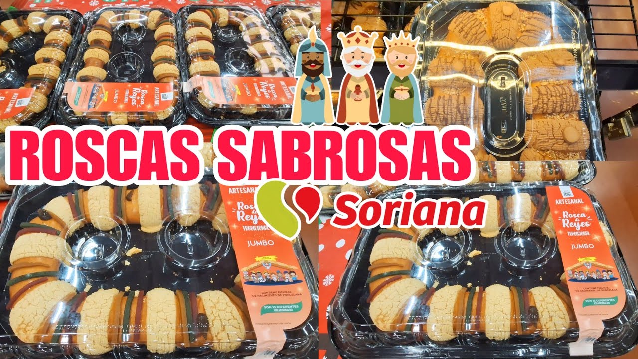 Soriana REMATA TODAS LAS ROSCAS!! Las Roscas Más SABROSAS 2026 AURRERA, WALMART Y SORIANA
