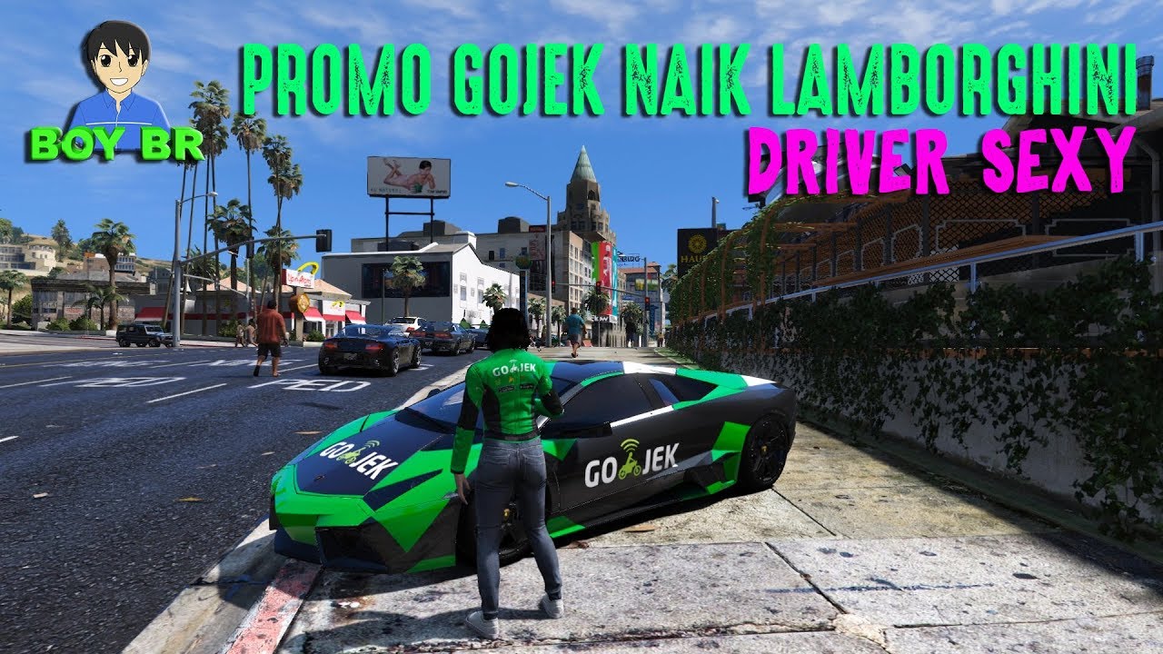 PROMO GOJEK - GTA 5 MOD INDONESIA - YouTube