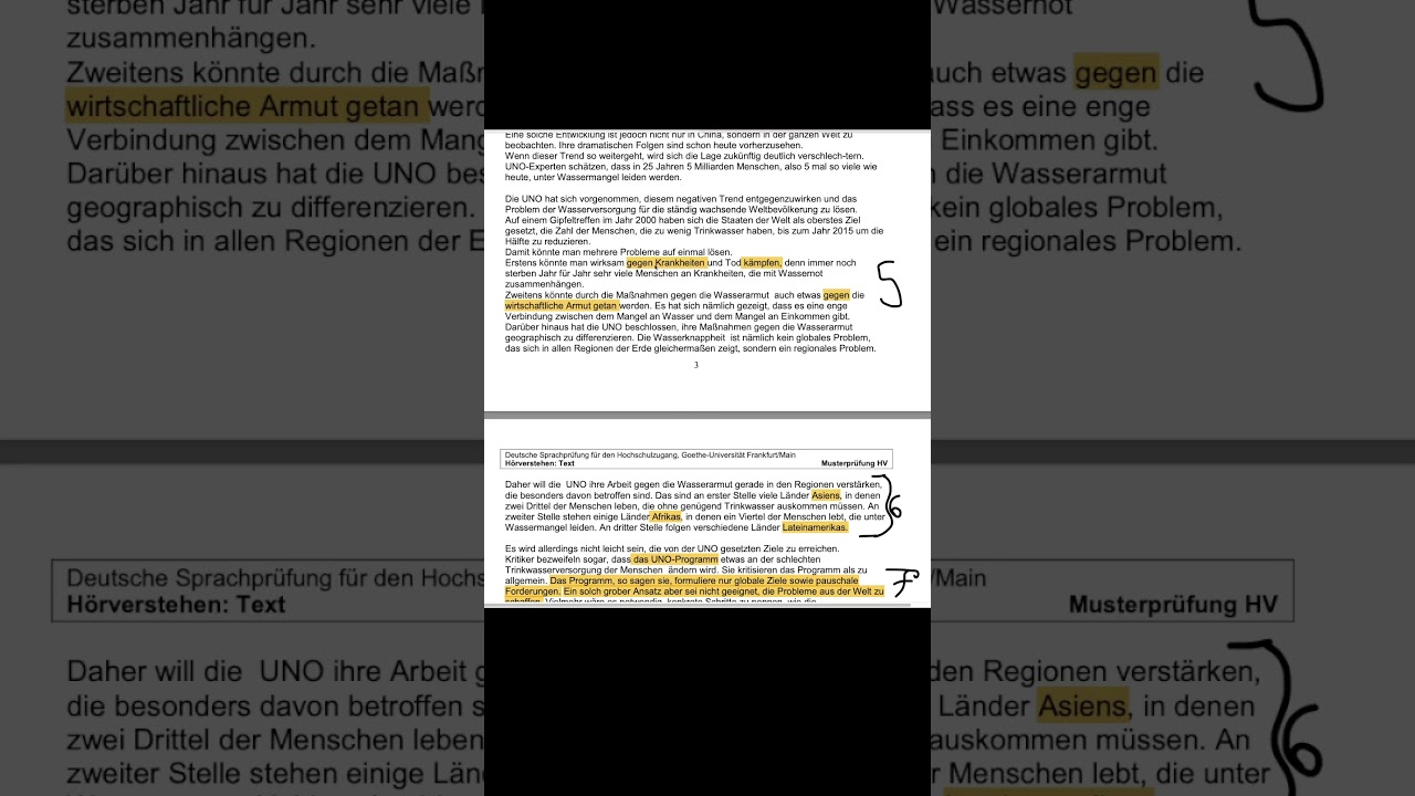 DSH Exam Preparation Part 7 Musterprüfung. Hörverstehen Aufgabe 5