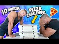 10 MINUTE PIZZA CHALLENGE!
