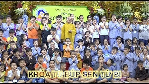 Sinh hoạt khóa tu Búp Sen Từ Bi kỳ 12 tại chùa Giác Ngộ 14-04-2018