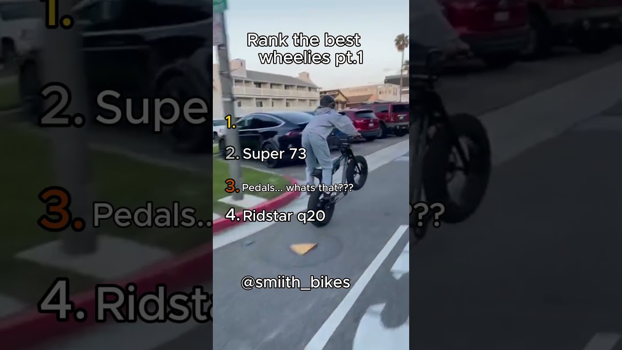 Ranking the best wheelies pt.1 