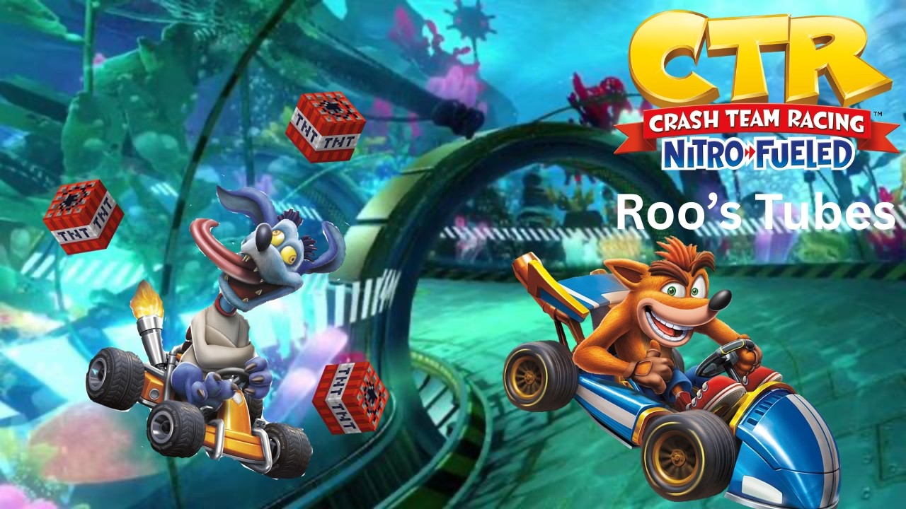 Crash Racing Riper Roo Crash Team Racing Nitro Fueled: Ripper Roo has brain damage - YouTube