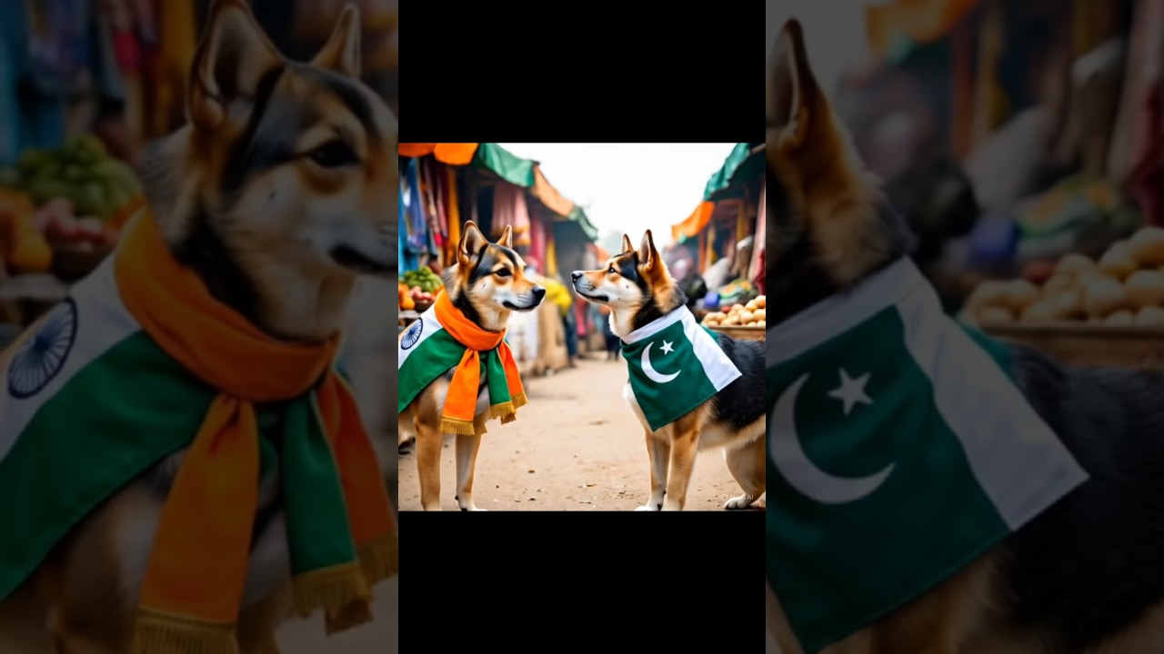 Indian Dog vs Pakistan Dog | Ultimate Competition 🐶🇮🇳🇵🇰