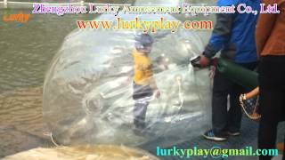 inflatable water walk ball lurkyplay